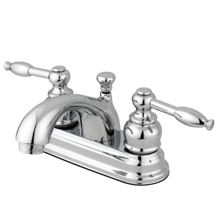 Kingston Brass 4" Centerset Bathroom Faucet, Chrome KB2601KL